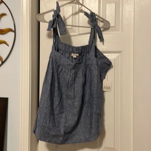 NWT Ana Tank, soft jean-like material, Size XL, $25